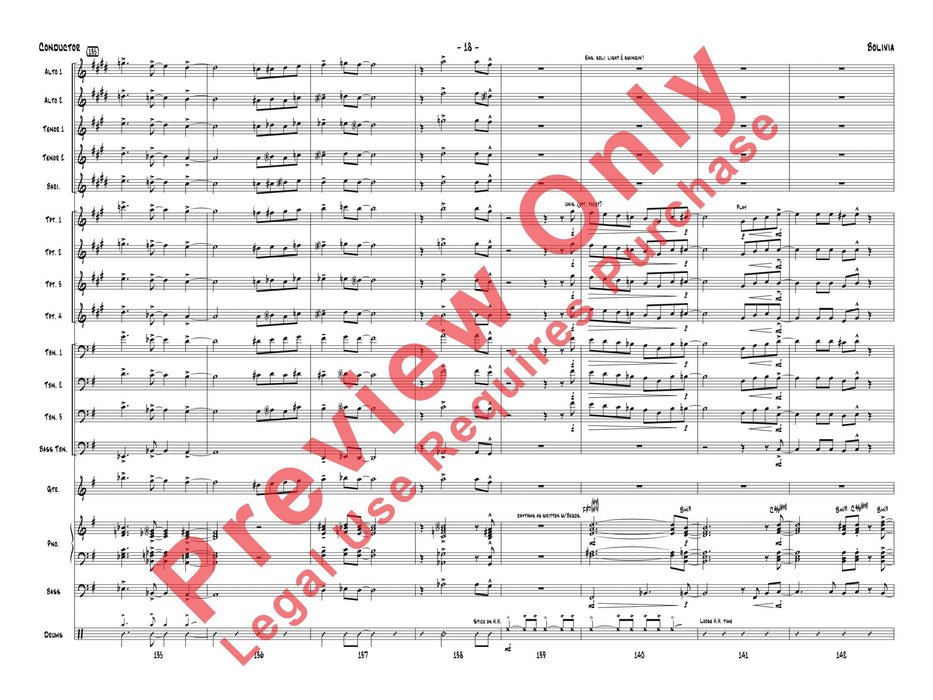 Bolivia 總譜 | 小雅音樂 Hsiaoya Music