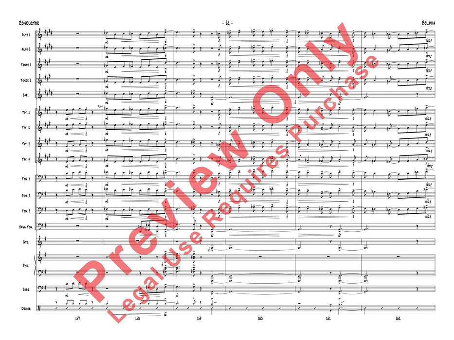 Bolivia 總譜 | 小雅音樂 Hsiaoya Music