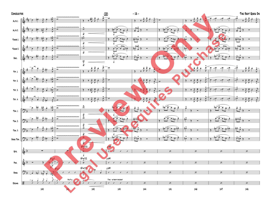 The Beat Goes On 總譜 | 小雅音樂 Hsiaoya Music