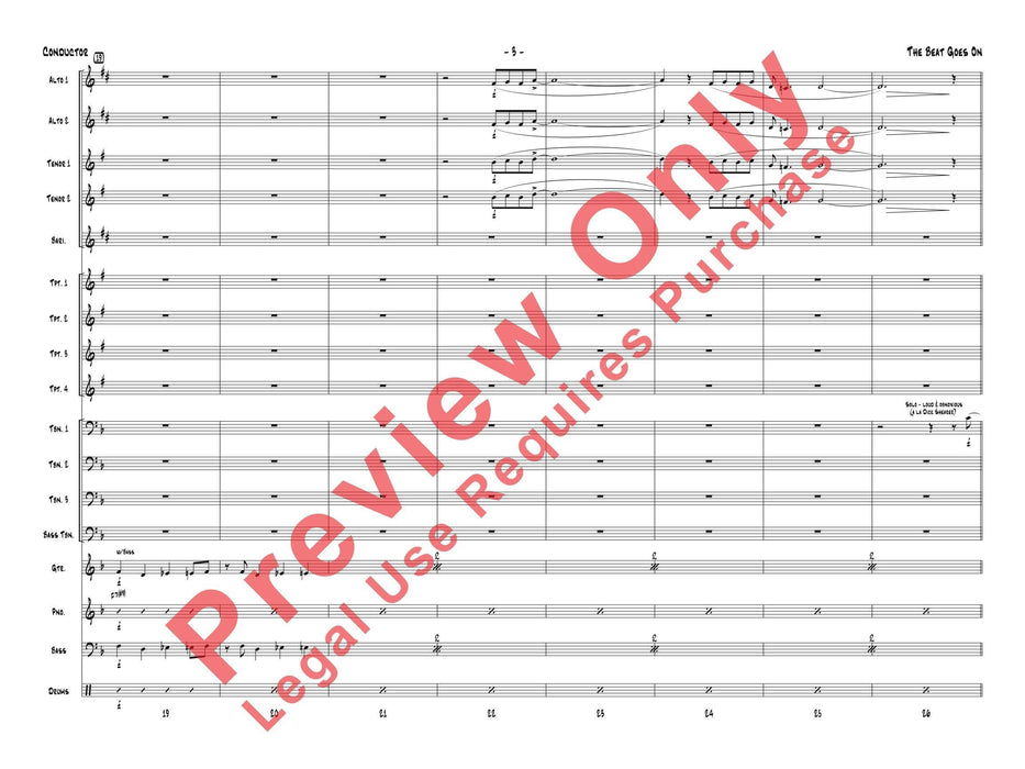 The Beat Goes On 總譜 | 小雅音樂 Hsiaoya Music