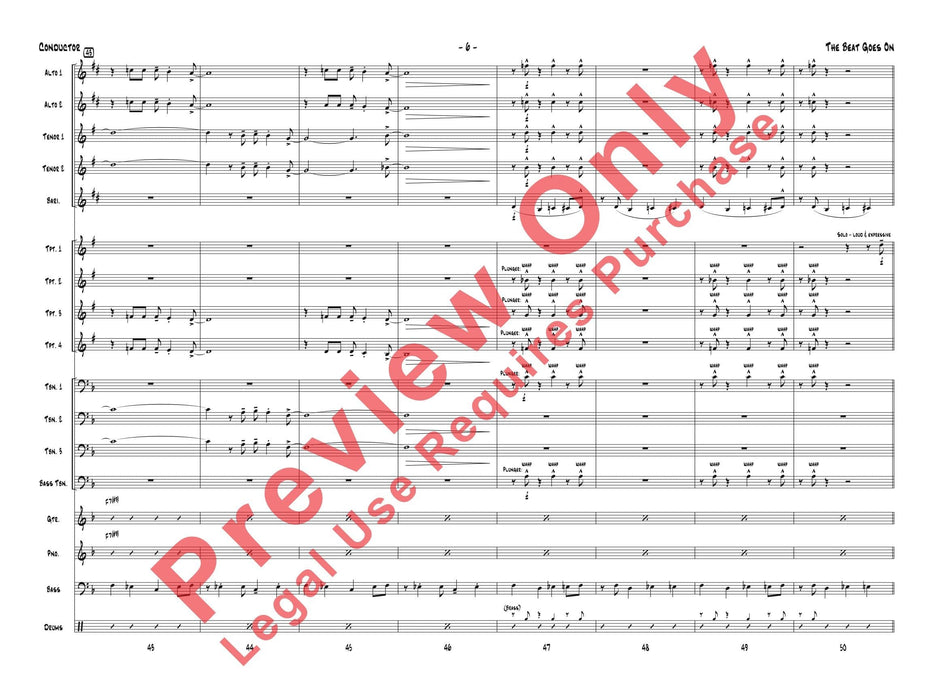 The Beat Goes On 總譜 | 小雅音樂 Hsiaoya Music