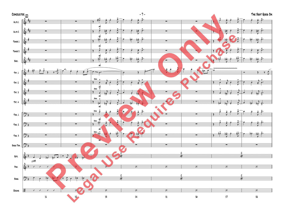 The Beat Goes On 總譜 | 小雅音樂 Hsiaoya Music