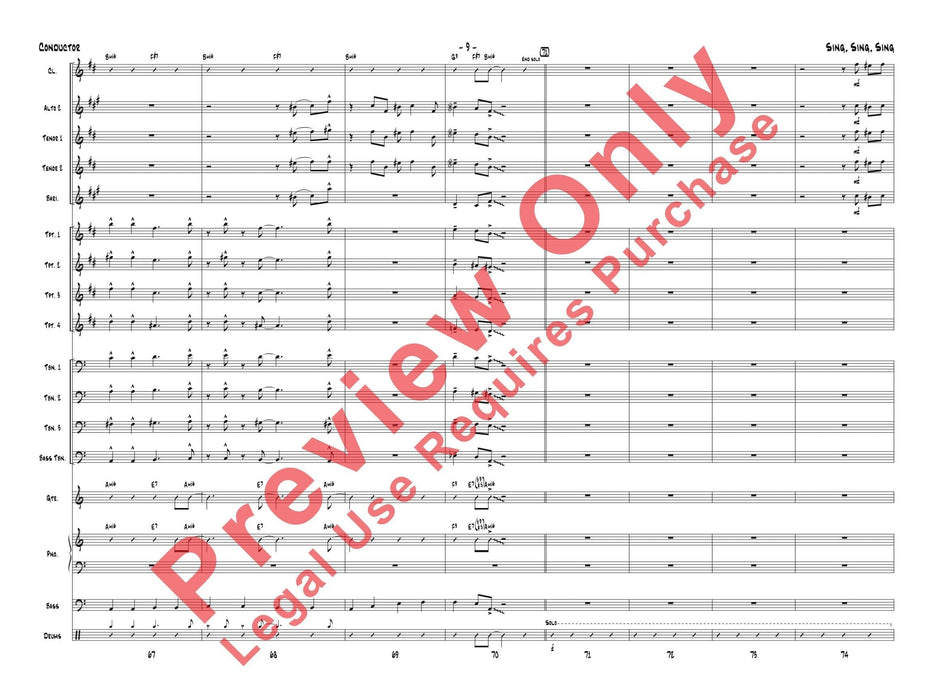 Sing, Sing, Sing As Performed by Gordon Goodwin's Big Phat Band | 小雅音樂 Hsiaoya Music