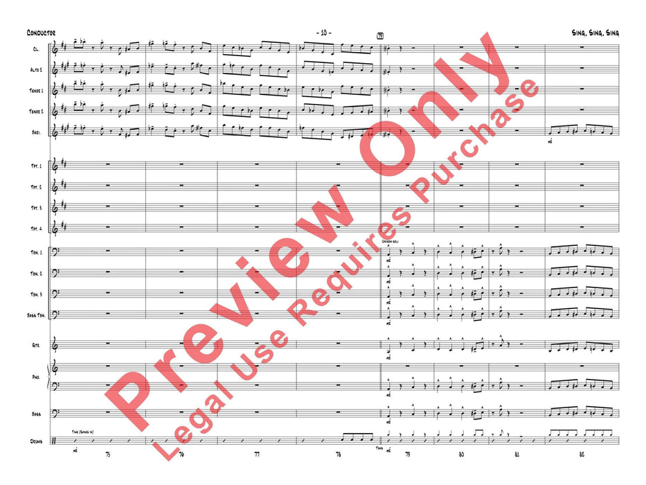 Sing, Sing, Sing As Performed by Gordon Goodwin's Big Phat Band | 小雅音樂 Hsiaoya Music