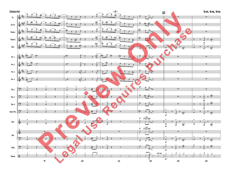 Sing, Sing, Sing As Performed by Gordon Goodwin's Big Phat Band | 小雅音樂 Hsiaoya Music