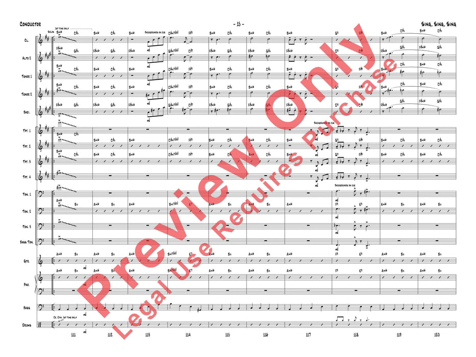 Sing, Sing, Sing As Performed by Gordon Goodwin's Big Phat Band | 小雅音樂 Hsiaoya Music