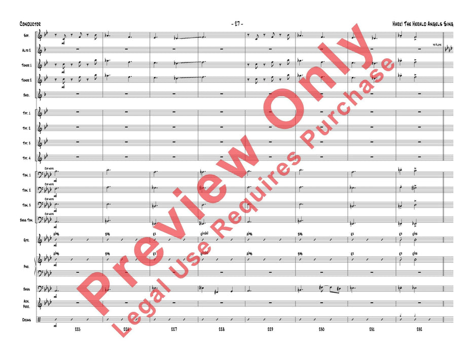 Hark! The Herald Angels Sing As Performed by Gordon Goodwin's Big Phat Band 總譜 | 小雅音樂 Hsiaoya Music