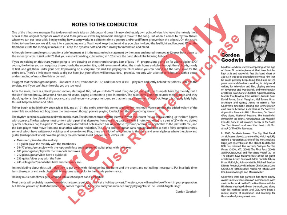 Hark! The Herald Angels Sing As Performed by Gordon Goodwin's Big Phat Band | 小雅音樂 Hsiaoya Music