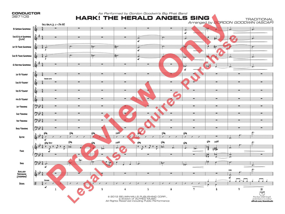 Hark! The Herald Angels Sing As Performed by Gordon Goodwin's Big Phat Band | 小雅音樂 Hsiaoya Music
