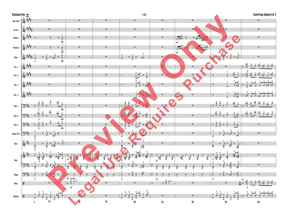 Hunting Wabbits 3 (Get Off My Lawn) As Recorded by Gordon Goodwin's Big Phat Band | 小雅音樂 Hsiaoya Music