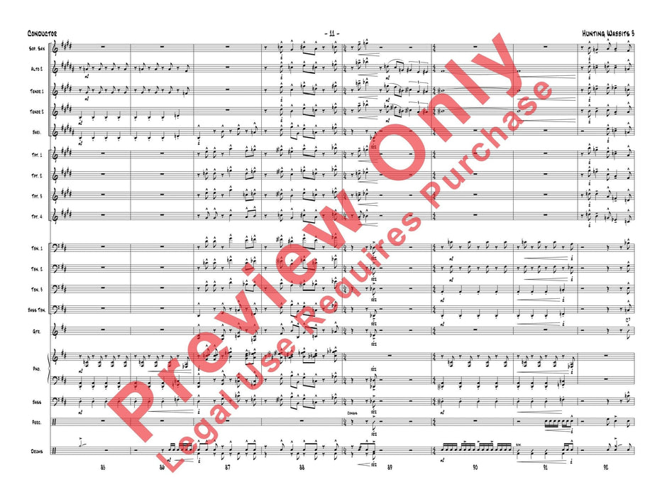 Hunting Wabbits 3 (Get Off My Lawn) As Recorded by Gordon Goodwin's Big Phat Band | 小雅音樂 Hsiaoya Music
