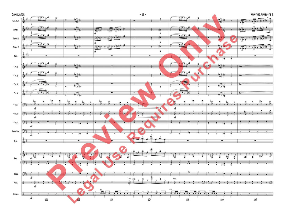 Hunting Wabbits 3 (Get Off My Lawn) As Recorded by Gordon Goodwin's Big Phat Band | 小雅音樂 Hsiaoya Music