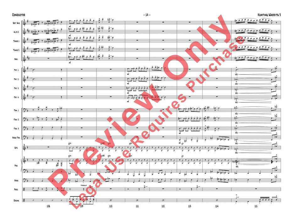 Hunting Wabbits 3 (Get Off My Lawn) As Recorded by Gordon Goodwin's Big Phat Band | 小雅音樂 Hsiaoya Music