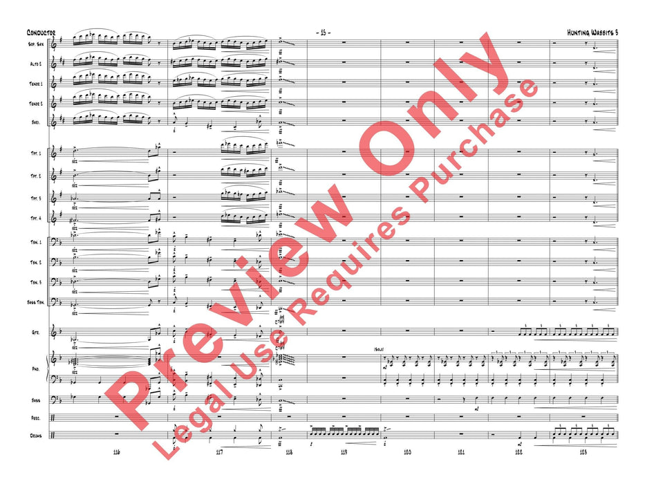 Hunting Wabbits 3 (Get Off My Lawn) As Recorded by Gordon Goodwin's Big Phat Band | 小雅音樂 Hsiaoya Music
