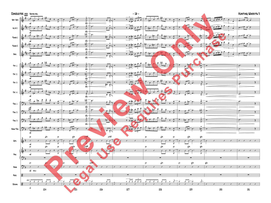 Hunting Wabbits 3 (Get Off My Lawn) As Recorded by Gordon Goodwin's Big Phat Band | 小雅音樂 Hsiaoya Music