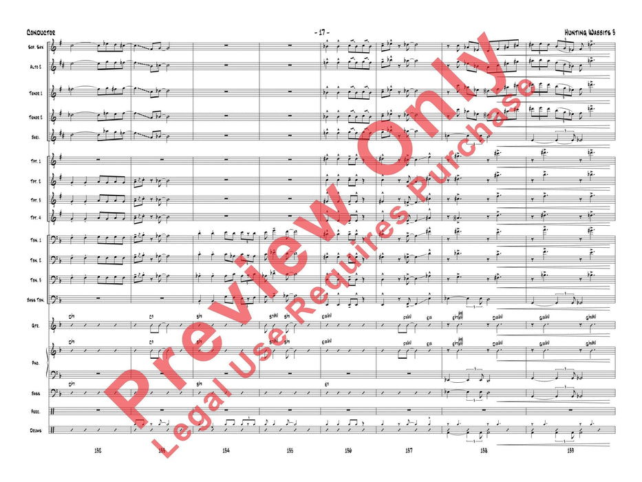 Hunting Wabbits 3 (Get Off My Lawn) As Recorded by Gordon Goodwin's Big Phat Band | 小雅音樂 Hsiaoya Music