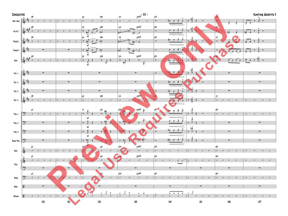 Hunting Wabbits 3 (Get Off My Lawn) As Recorded by Gordon Goodwin's Big Phat Band | 小雅音樂 Hsiaoya Music