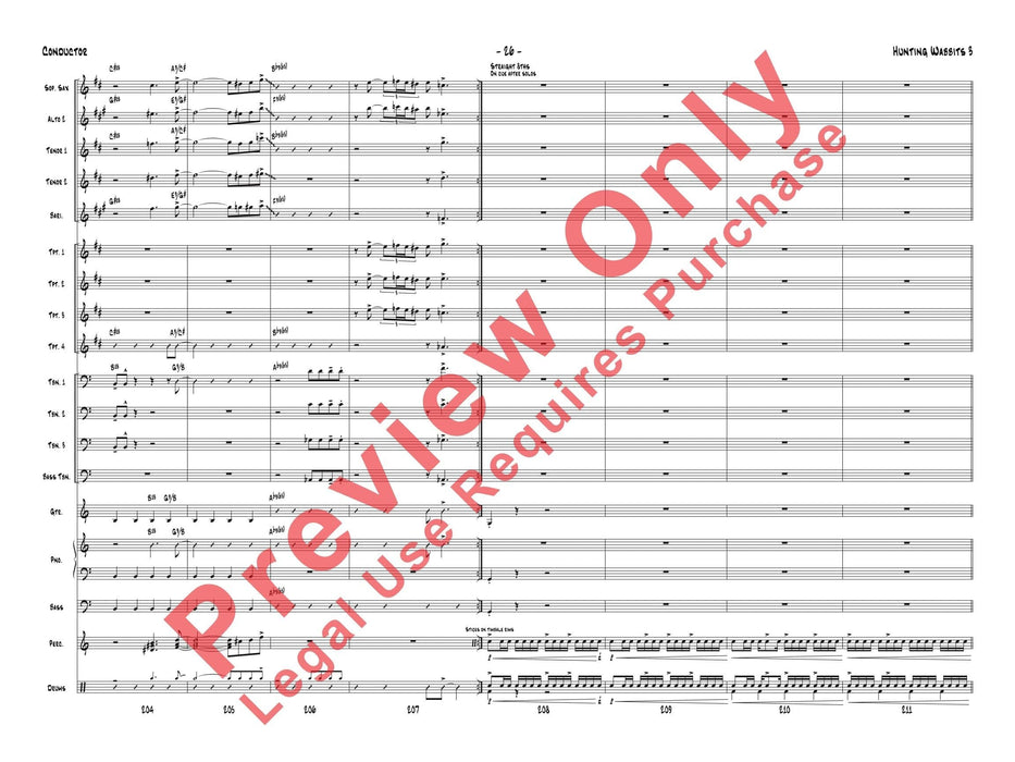 Hunting Wabbits 3 (Get Off My Lawn) As Recorded by Gordon Goodwin's Big Phat Band | 小雅音樂 Hsiaoya Music