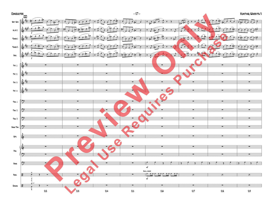 Hunting Wabbits 3 (Get Off My Lawn) As Recorded by Gordon Goodwin's Big Phat Band | 小雅音樂 Hsiaoya Music