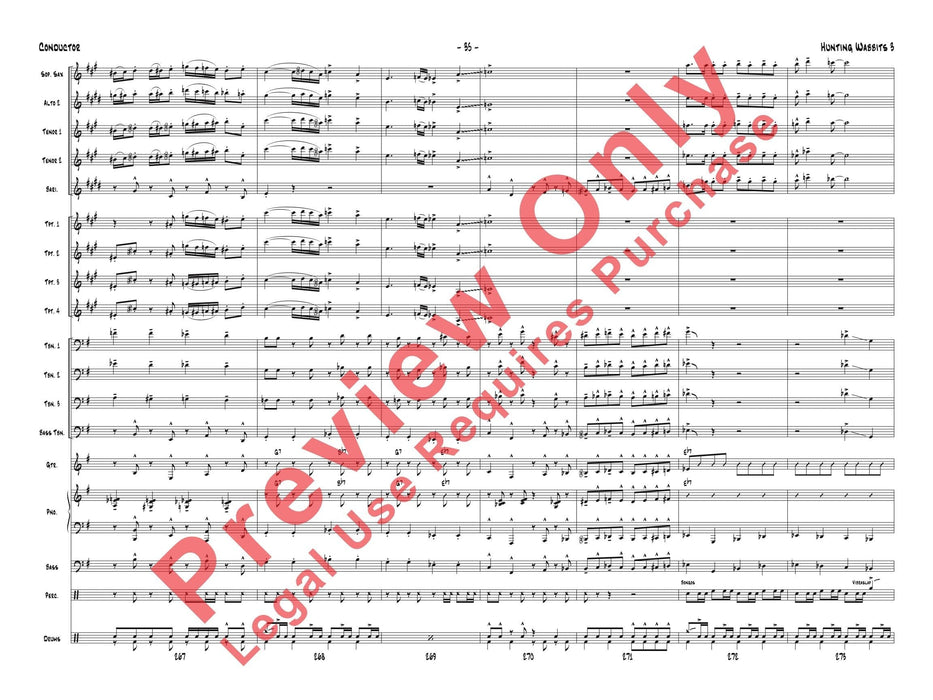 Hunting Wabbits 3 (Get Off My Lawn) As Recorded by Gordon Goodwin's Big Phat Band | 小雅音樂 Hsiaoya Music