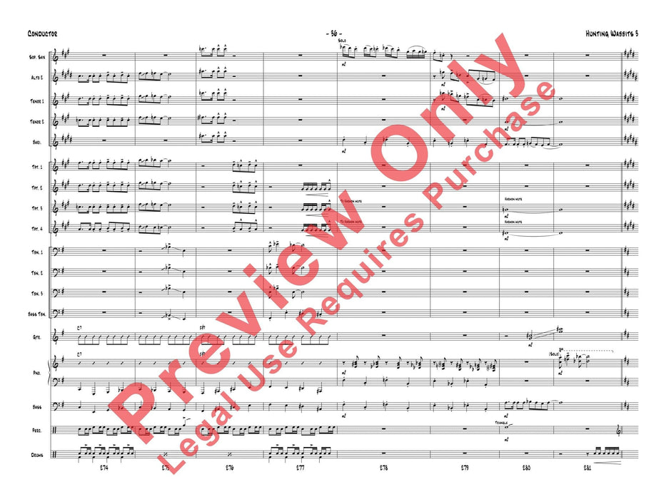 Hunting Wabbits 3 (Get Off My Lawn) As Recorded by Gordon Goodwin's Big Phat Band | 小雅音樂 Hsiaoya Music