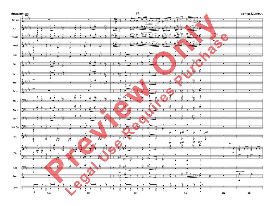 Hunting Wabbits 3 (Get Off My Lawn) As Recorded by Gordon Goodwin's Big Phat Band | 小雅音樂 Hsiaoya Music