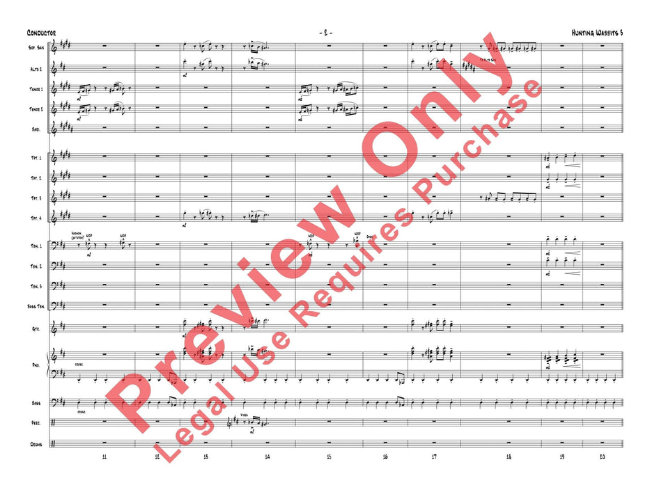 Hunting Wabbits 3 (Get Off My Lawn) As Recorded by Gordon Goodwin's Big Phat Band | 小雅音樂 Hsiaoya Music