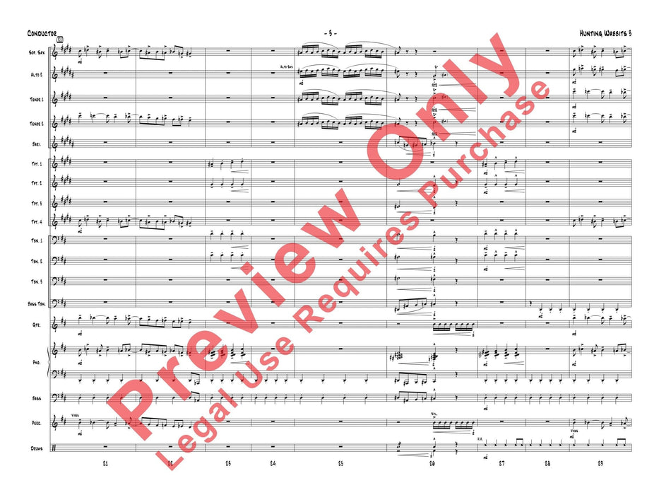 Hunting Wabbits 3 (Get Off My Lawn) As Recorded by Gordon Goodwin's Big Phat Band | 小雅音樂 Hsiaoya Music