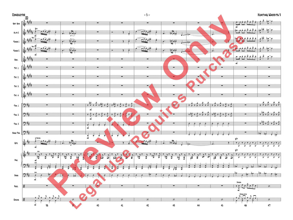 Hunting Wabbits 3 (Get Off My Lawn) As Recorded by Gordon Goodwin's Big Phat Band | 小雅音樂 Hsiaoya Music