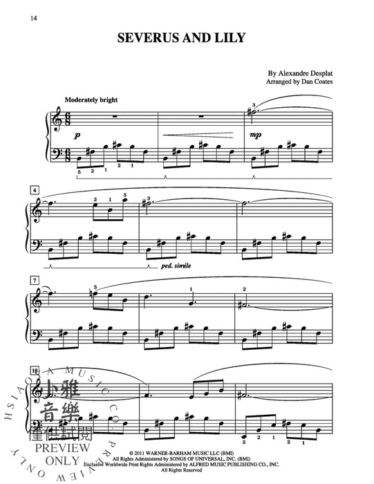 Harry Potter and the Deathly Hallows, Part 2: Selections from the Motion Picture | 小雅音樂 Hsiaoya Music