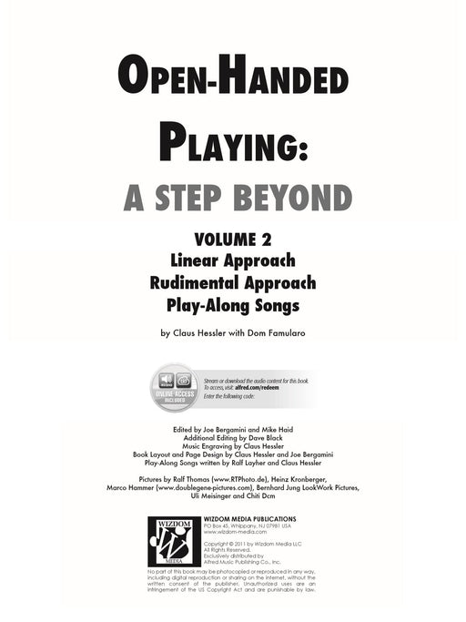 Open-Handed Playing, Volume 2 A Step Beyond | 小雅音樂 Hsiaoya Music