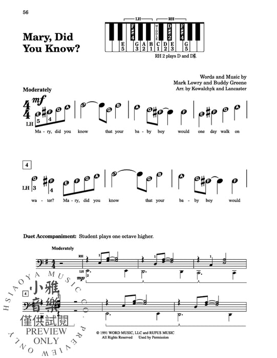 Pre-Reading Book of Pop 32 Arrangements for Beginning Pianists | 小雅音樂 Hsiaoya Music