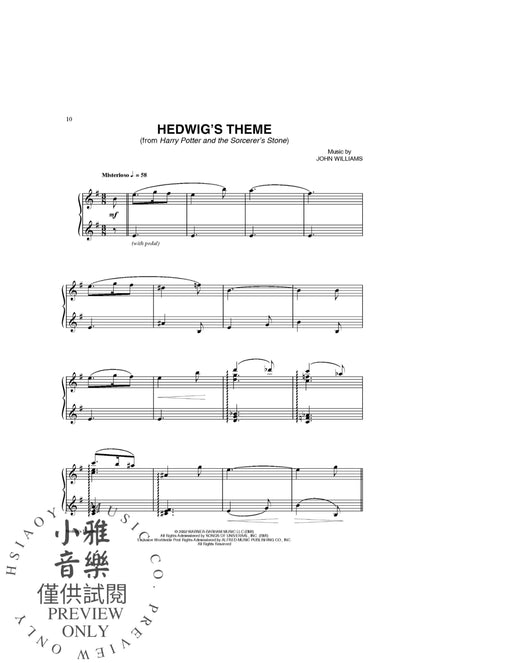 Harry Potter: Sheet Music from the Complete Film Series | 小雅音樂 Hsiaoya Music