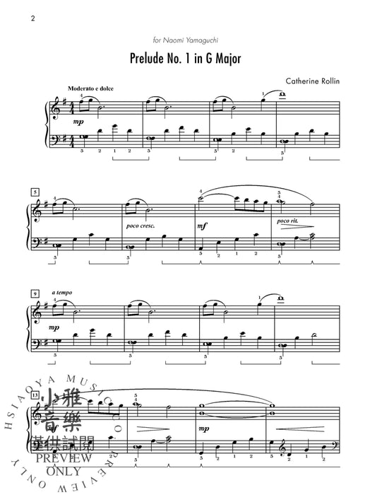 Preludes for Piano, Book 3 6 Late Intermediate Pieces That Explore and Develop Lyrical Playing 前奏曲 鋼琴 小品 | 小雅音樂 Hsiaoya Music
