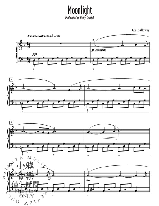 Moonlight | 小雅音樂 Hsiaoya Music