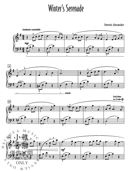 Winter's Serenade 小夜曲 | 小雅音樂 Hsiaoya Music