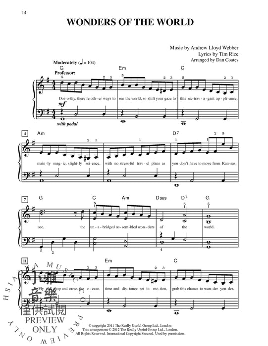 The Wizard of Oz: Selections from Andrew Lloyd Webber's New Stage Production | 小雅音樂 Hsiaoya Music