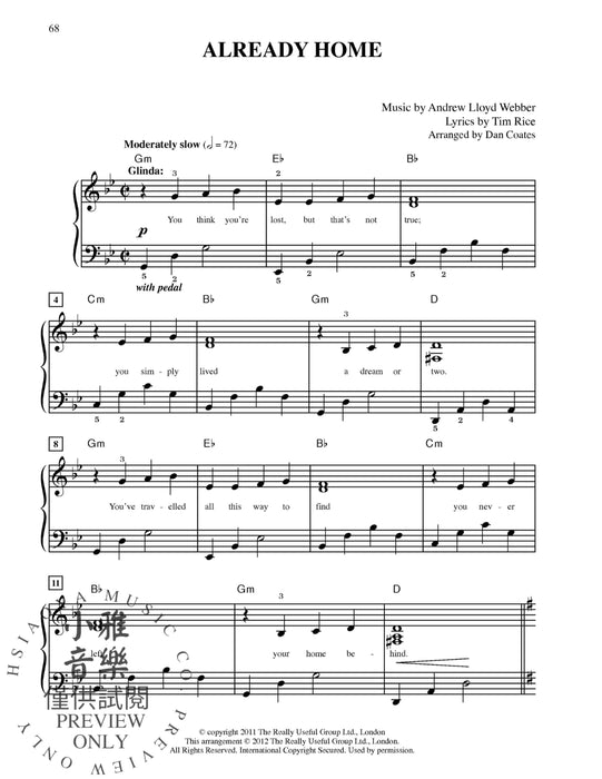 The Wizard of Oz: Selections from Andrew Lloyd Webber's New Stage Production | 小雅音樂 Hsiaoya Music