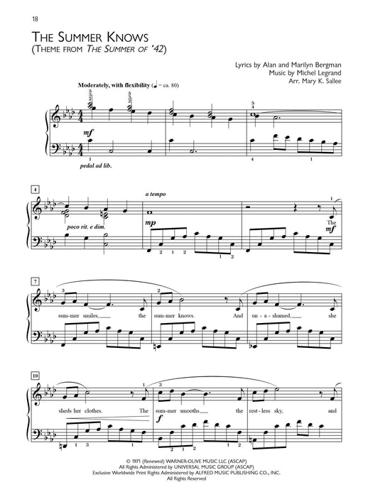 Popular Performer: Great Standards and Love Songs Featuring the Lyrics of Alan and Marilyn Bergman | 小雅音樂 Hsiaoya Music