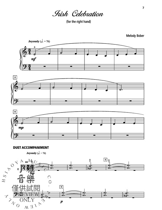 Grand One-Hand Solos for Piano, Book 1 6 Early Elementary Pieces for Right or Left Hand Alone 獨奏 鋼琴 小品 | 小雅音樂 Hsiaoya Music