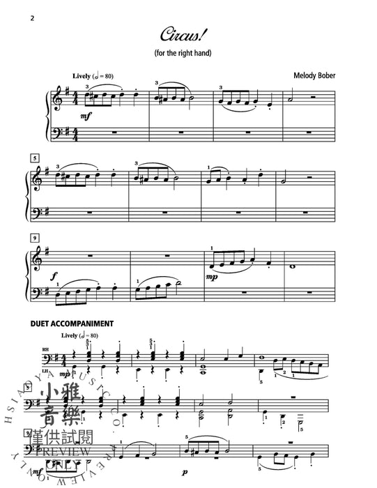Grand One-Hand Solos for Piano, Book 2 8 Elementary Pieces for Right or Left Hand Alone 獨奏 鋼琴 小品 | 小雅音樂 Hsiaoya Music