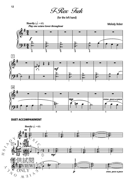 Grand One-Hand Solos for Piano, Book 2 8 Elementary Pieces for Right or Left Hand Alone 獨奏 鋼琴 小品 | 小雅音樂 Hsiaoya Music