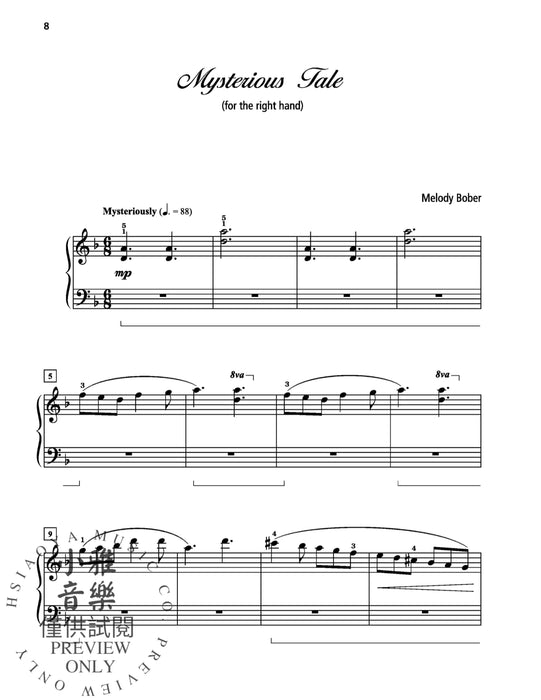 Grand One-Hand Solos for Piano, Book 3 8 Late Elementary Pieces for Right or Left Hand Alone 獨奏 鋼琴 小品 | 小雅音樂 Hsiaoya Music