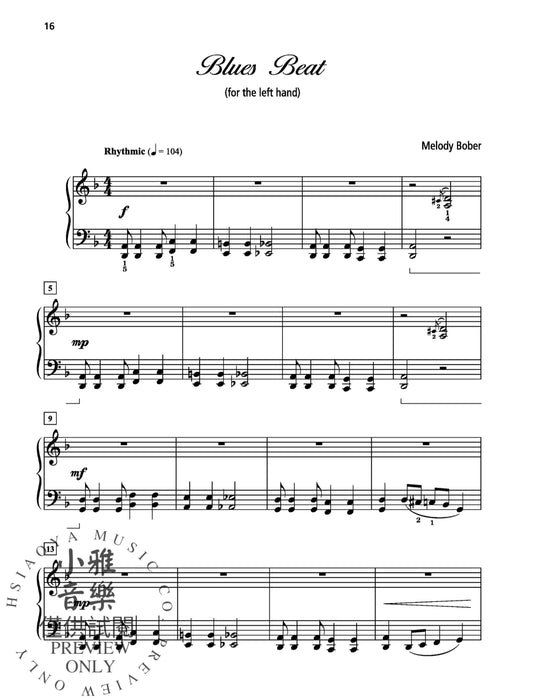 Grand One-Hand Solos for Piano, Book 3 8 Late Elementary Pieces for Right or Left Hand Alone 獨奏 鋼琴 小品 | 小雅音樂 Hsiaoya Music