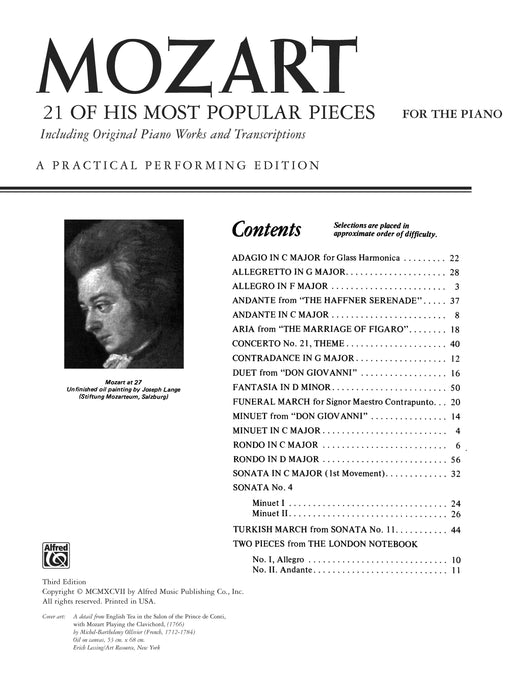 Mozart: 21 of His Most Popular Pieces 莫札特 小品 | 小雅音樂 Hsiaoya Music