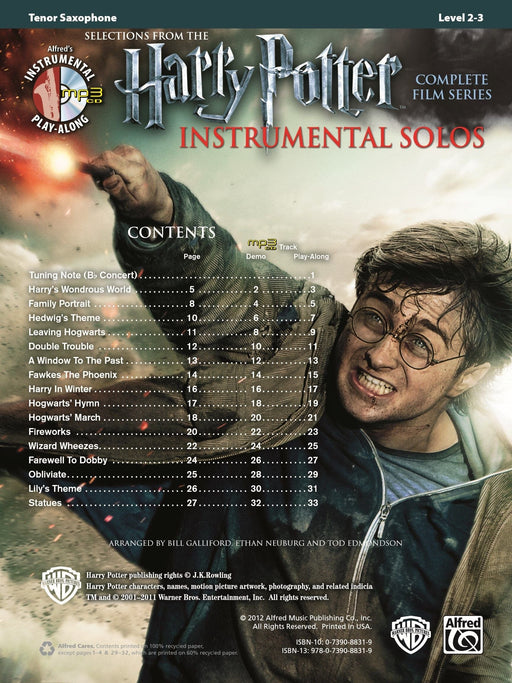 Harry Potter™ Instrumental Solos Selections from the Complete Film Series 獨奏 | 小雅音樂 Hsiaoya Music