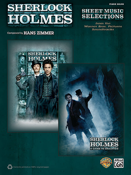 Sherlock Holmes: Sheet Music Selections from the Warner Bros. Pictures Soundtracks Sherlock Holmes and Sherlock Holmes: A Game of Shadows | 小雅音樂 Hsiaoya Music