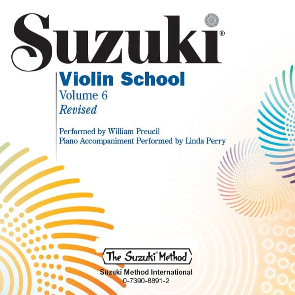 Suzuki Violin School, Volume 6 International Edition CD | 小雅音樂 Hsiaoya Music