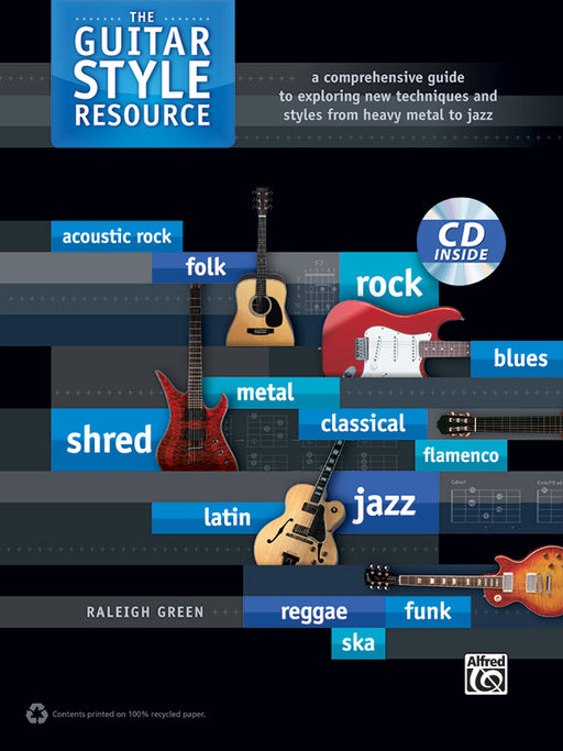 The Guitar Style Resource A Comprehensive Guide to Exploring New Techniques and Styles from Heavy Metal to Jazz 吉他風格 重金屬爵士音樂 | 小雅音樂 Hsiaoya Music