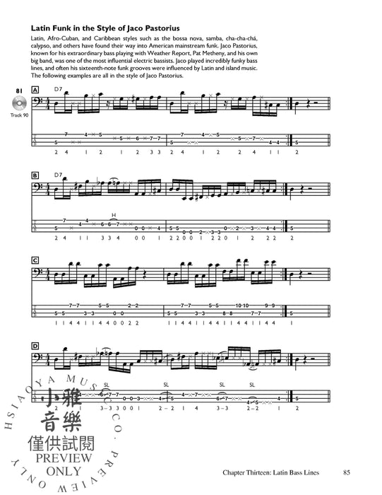 The Bass Style Resource A Comprehensive Guide to Exploring New Techniques and Styles from Heavy Metal to Jazz 風格 重金屬爵士音樂 | 小雅音樂 Hsiaoya Music